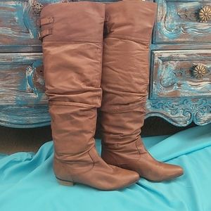 Over the knee boots